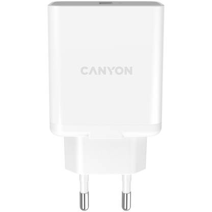 Canyon H 24 weißes 24W QC3.0 USB A Netzladegerät