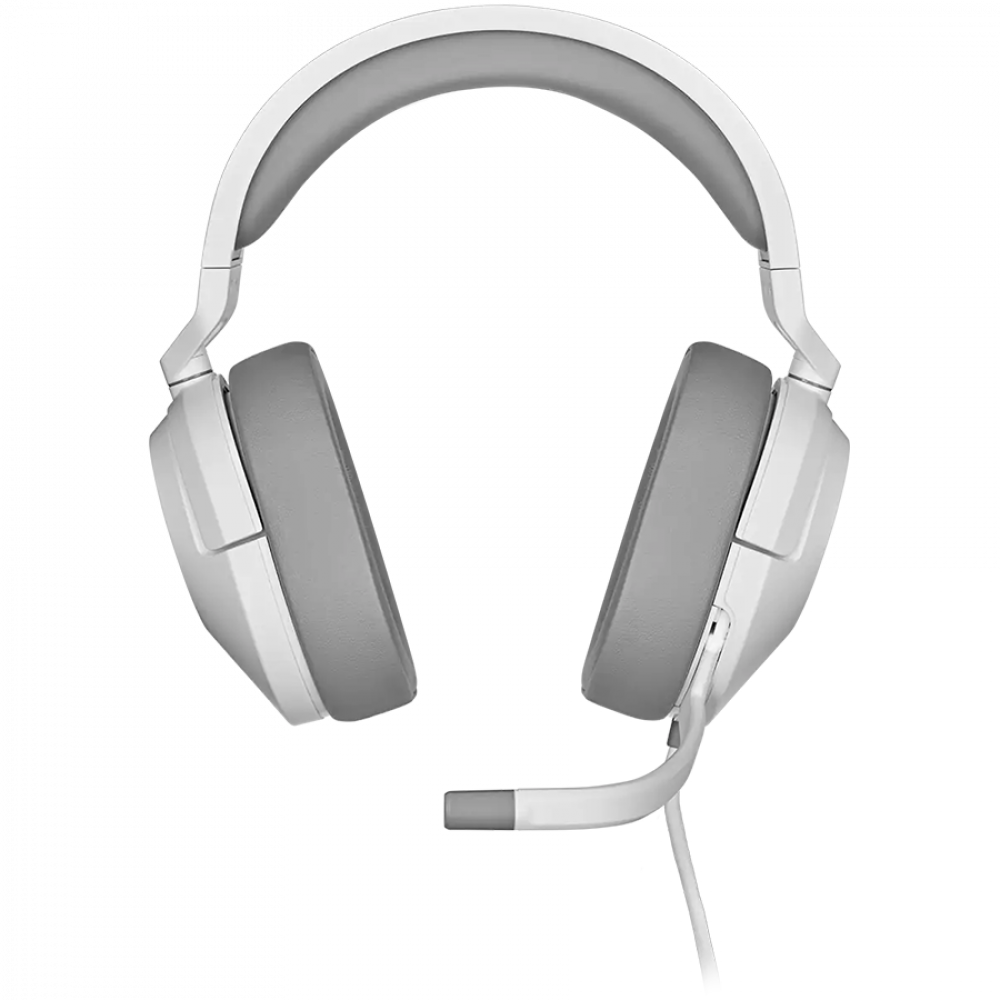 Słuchawki nauszne CORSAIR HS55 z mikrofonem białe