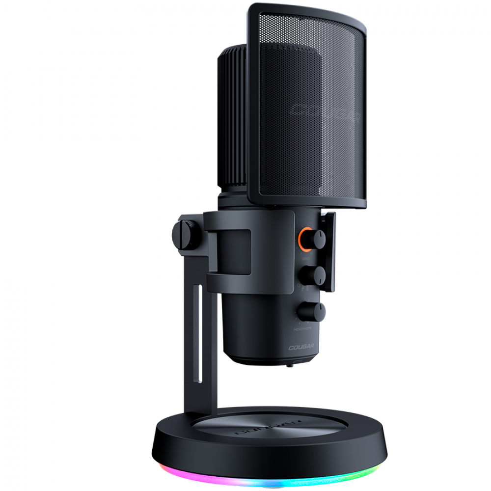 COUGAR Screamer X RGB USB Gaming-Mikrofon, schwarz