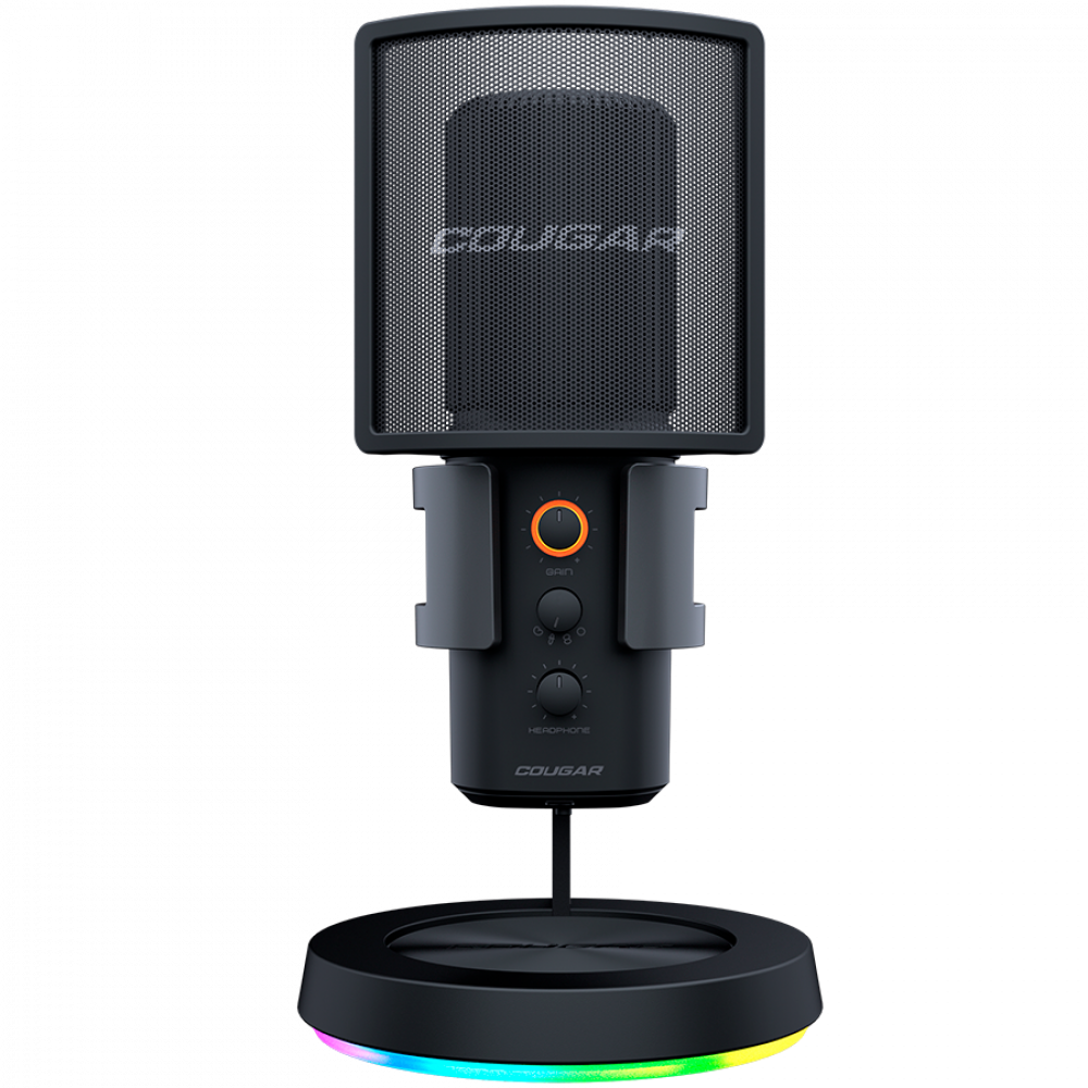 COUGAR Screamer X RGB USB Gaming-Mikrofon, schwarz