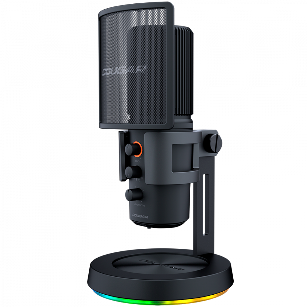 COUGAR Screamer X RGB USB Gaming-Mikrofon, schwarz