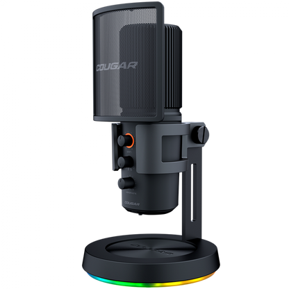 COUGAR Screamer X RGB USB Gaming-Mikrofon, schwarz