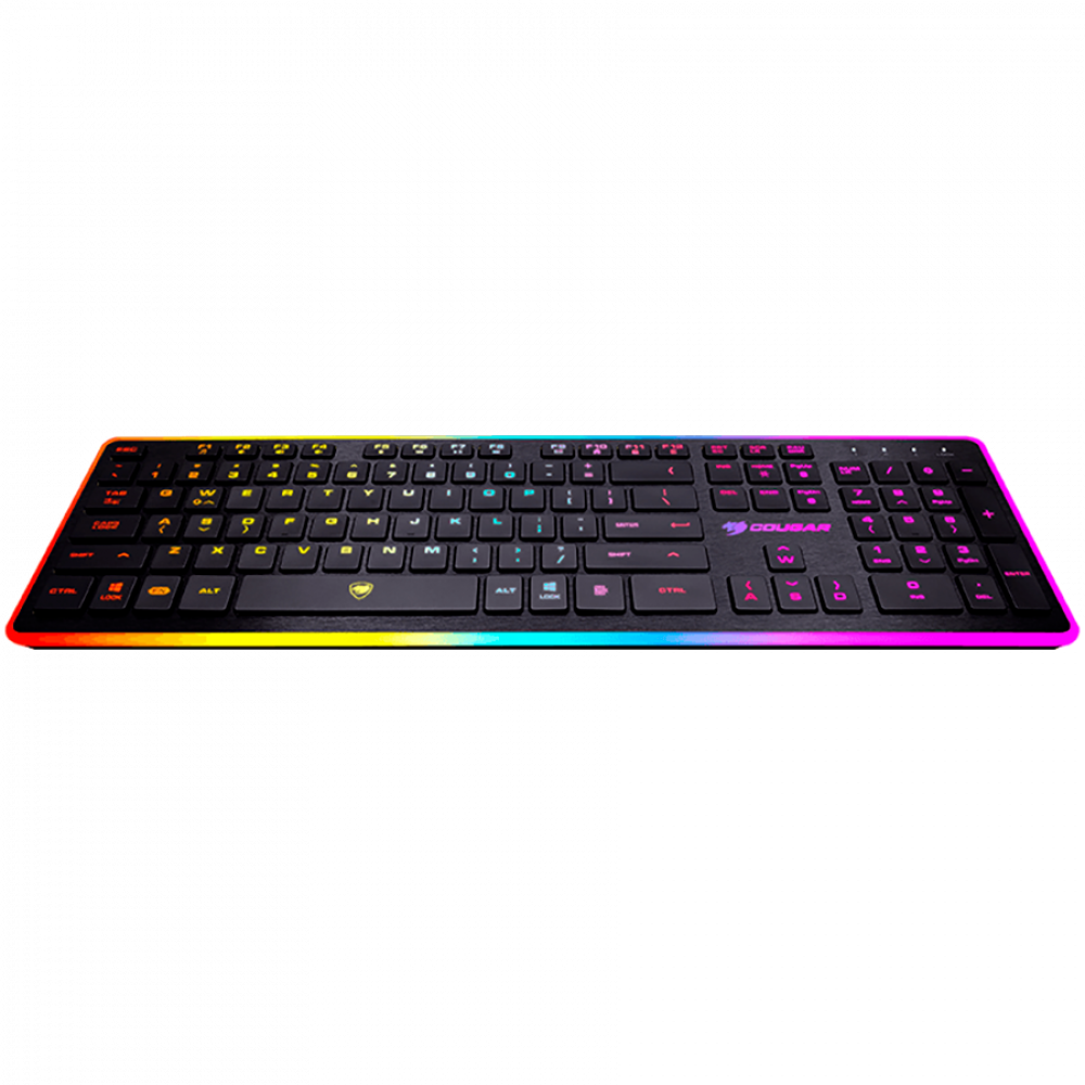Gaming-Tastatur COUGAR Vantar, kabelgebunden, RGB-Hintergrundbeleuchtung, schwarz