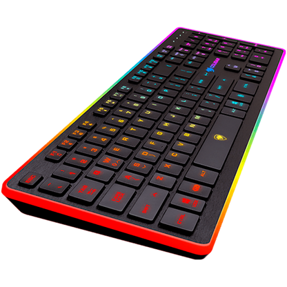 Gaming-Tastatur COUGAR Vantar, kabelgebunden, RGB-Hintergrundbeleuchtung, schwarz