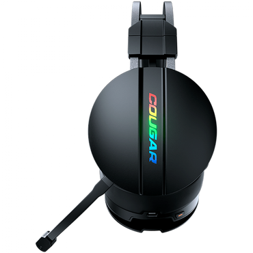 COUGAR Omnes Essential kabellose Gaming-Kopfhörer, Schwarz