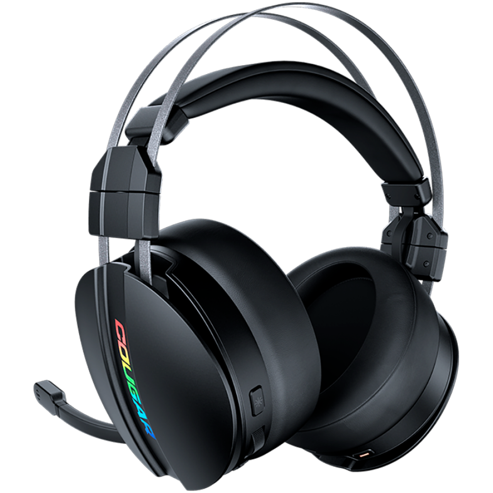 COUGAR Omnes Essential kabellose Gaming-Kopfhörer, Schwarz