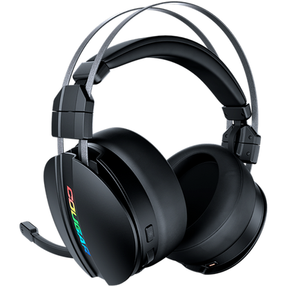 COUGAR Omnes Essential kabellose Gaming-Kopfhörer, Schwarz