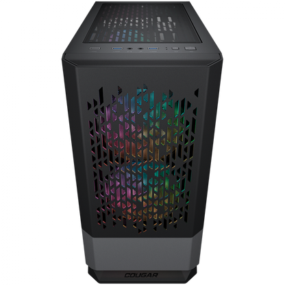 Cougar MG 140 Air RGB Mini-Tower-Gehäuse, schwarz
