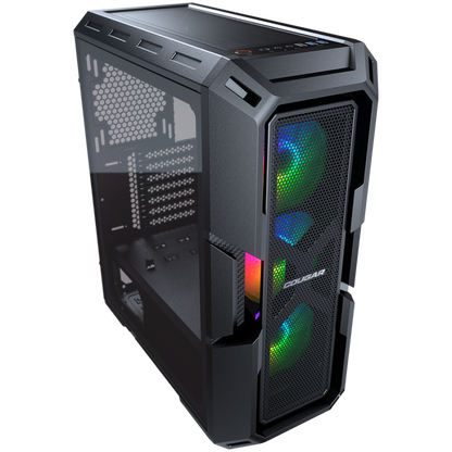 COUGAR MX440 Mesh RGB Midi Tower PC-Gehäuse Schwarz