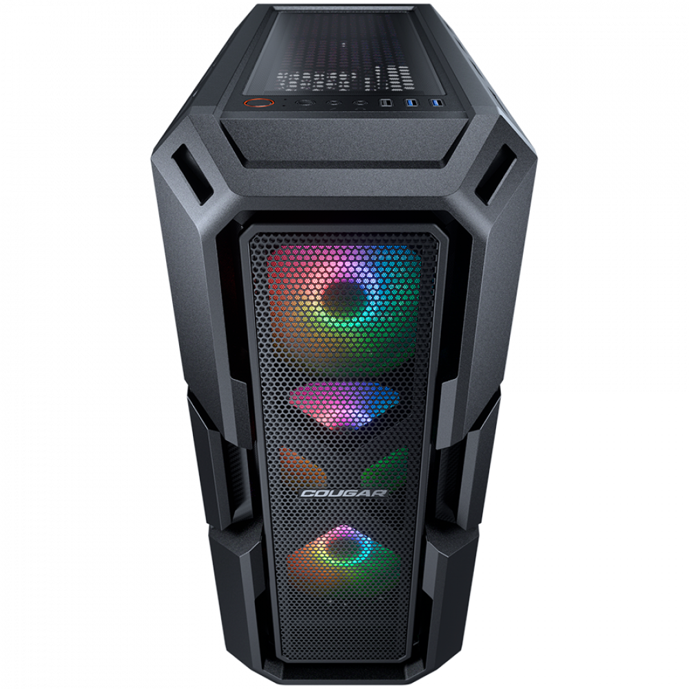 COUGAR MX440 Mesh RGB Midi Tower PC-Gehäuse Schwarz