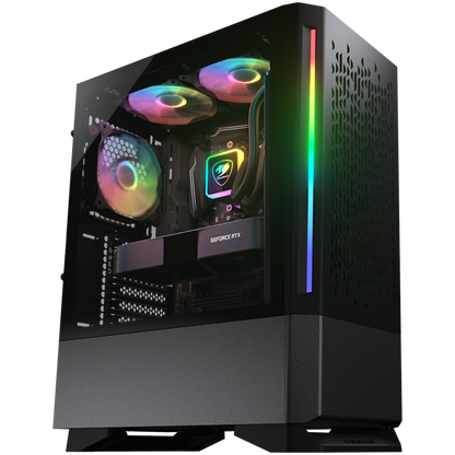 COUGAR MX430 Air RGB Midi Tower Gehäuse schwarz