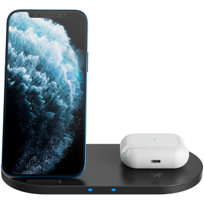 Canyon WS 202 10W 2-in-1 Wireless Charger Black