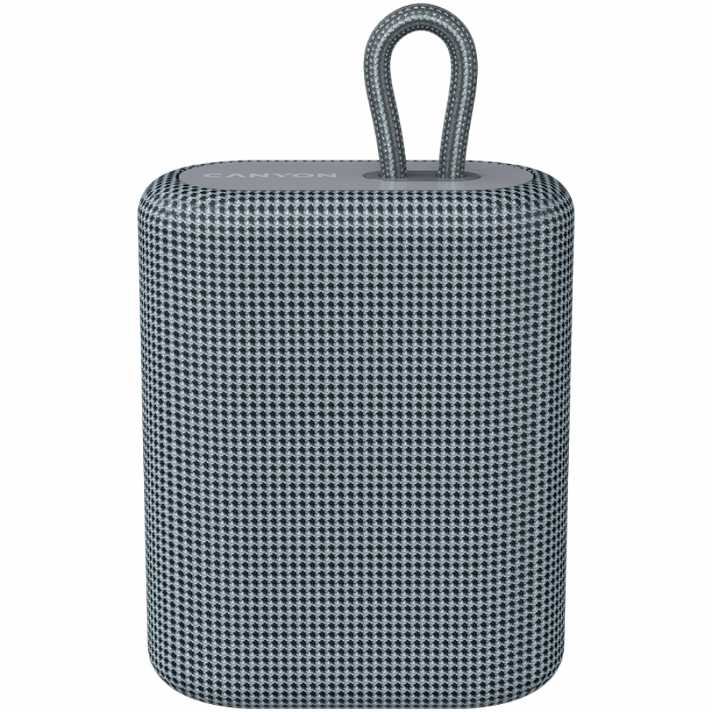 Głośnik Bluetooth przenośny 5W radio FM Canyon BSP-4 szary