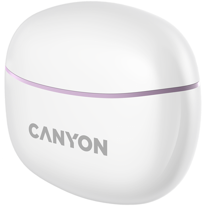 Słuchawki dokanałowe TWS 5 bezprzewodowe Canyon TWS-5 fioletowy