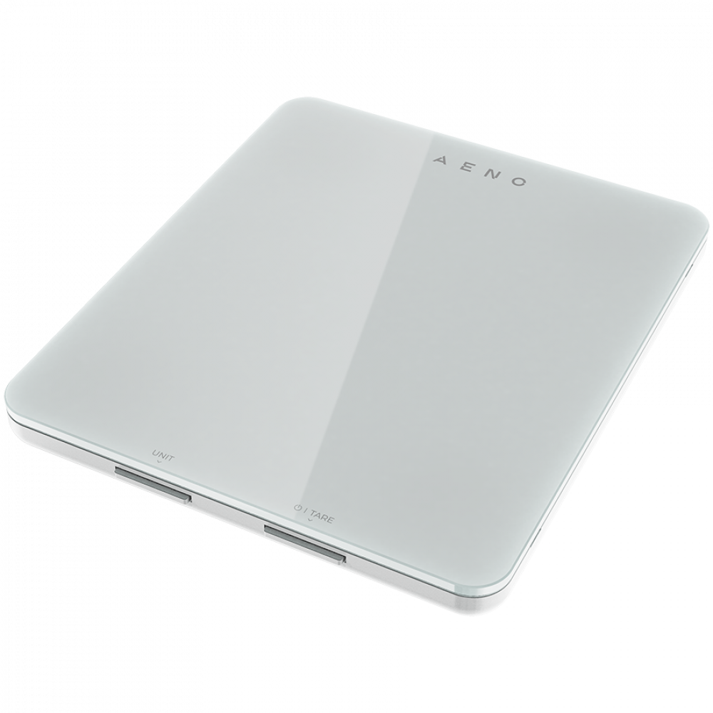 Küchenwaage Smart Bluetooth 5 kg Aeno KS1S Kunststoff, Glas