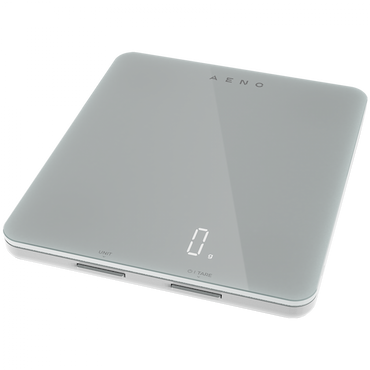 Küchenwaage Smart Bluetooth 5 kg Aeno KS1S Kunststoff, Glas