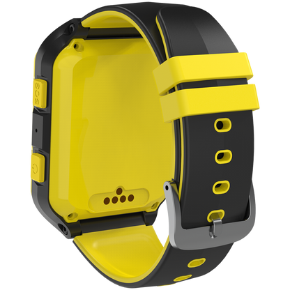 Smartwatch 4G für Kinder mit Kamera und Musik Canyon KW 41 Gelb Schwarz