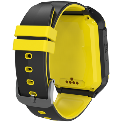 Smartwatch 4G für Kinder mit Kamera und Musik Canyon KW 41 Gelb Schwarz