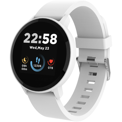 Smartwatch Canyon SW 63 Lollypop silber mit Sportfunktionen