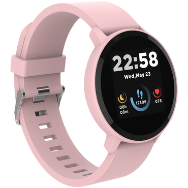 Smartwatch Lollypop mit Gesundheitsfunktionen Canyon SW-63 Pink