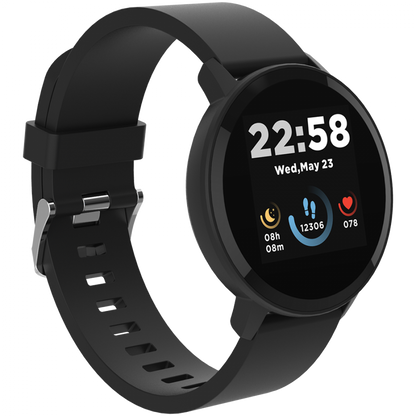 Smartwatch Lollypop mit Gesundheitsfunktionen Canyon SW-63 schwarz