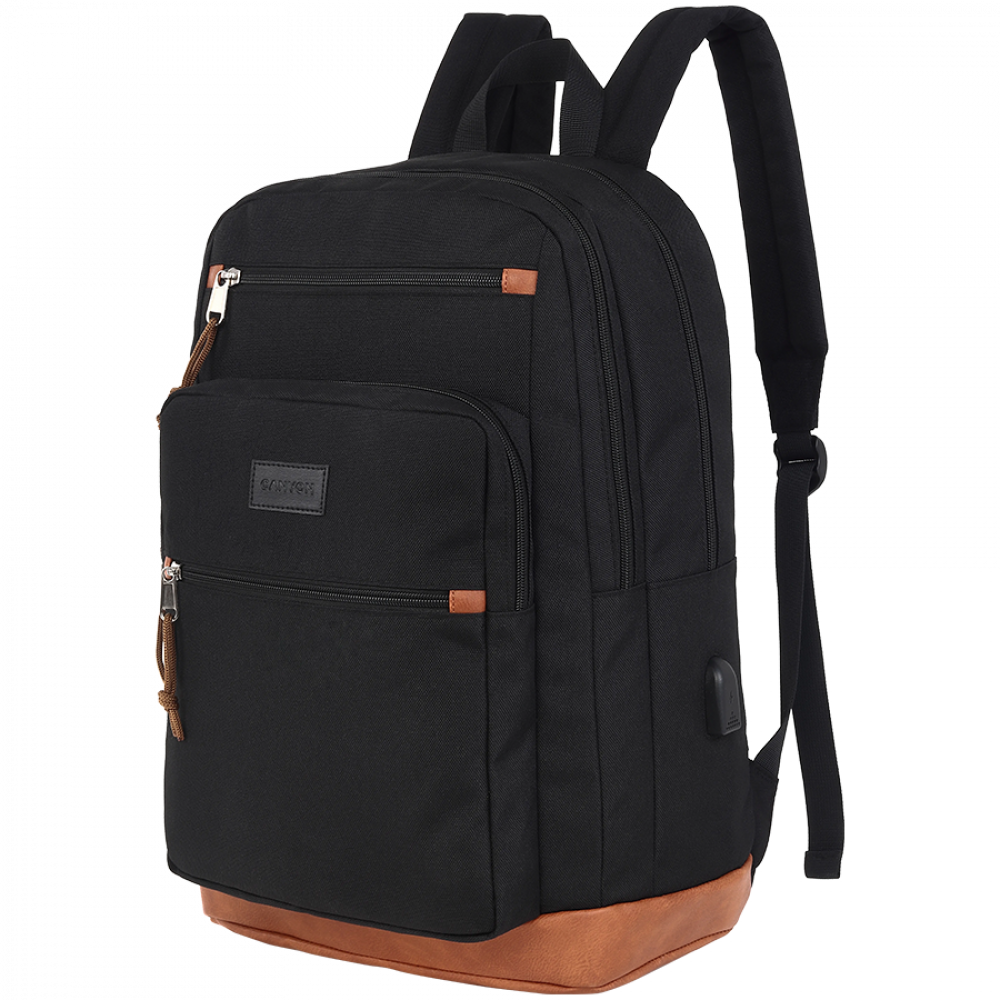 Laptop-Rucksack 22L USB tragbar Canyon BPS-5 schwarz