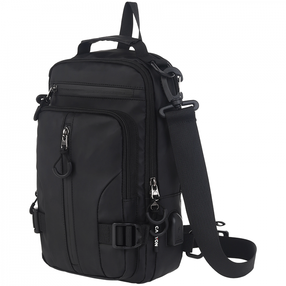 Canyon CB-1 transformierbare Tasche mit USB-A, schwarz