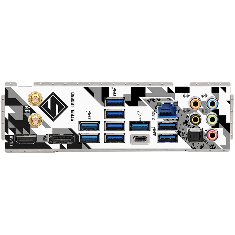 ATX Motherboard ASROCK Z790 Steel Legend WiFi 128GB DDR5 4800MHz