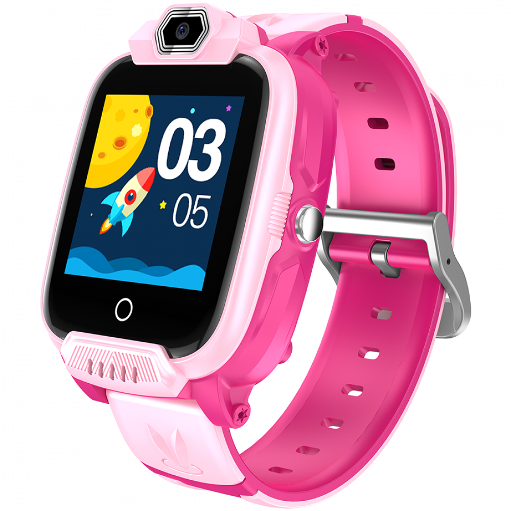 Canyon Jondy KW-44 4G GPS Camera SOS Smartwatch for Kids, Pink
