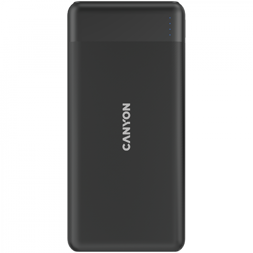 Powerbank 10000 mAh PD 18W QC 3.0 20W Canyon PB 109 schwarz