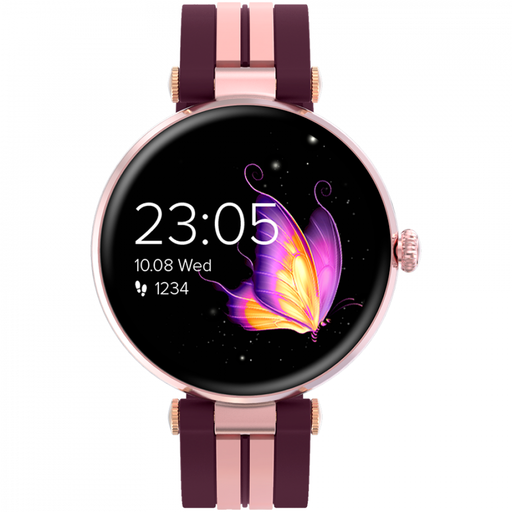 Smartwatch Semifreddo mit Sportfunktionen Canyon SW-61 Roségold