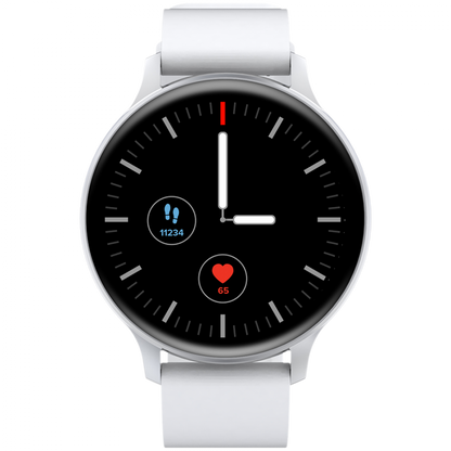 Smartwatch mit Sportfunktionen Canyon SW68 Silber Weiß