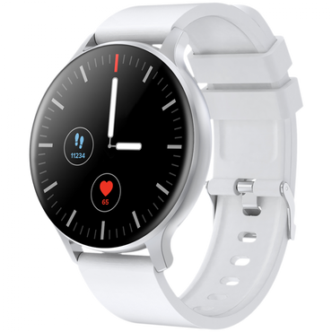 Smartwatch mit Sportfunktionen Canyon SW68 Silber Weiß