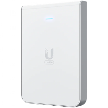 Access Point UBIQUITI UniFi U6 In Wall z Power over Ethernet biały
