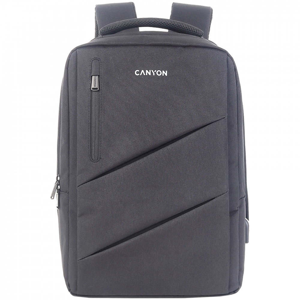 Laptop-Rucksack 15.6'' USB Canyon BPE 5 grau