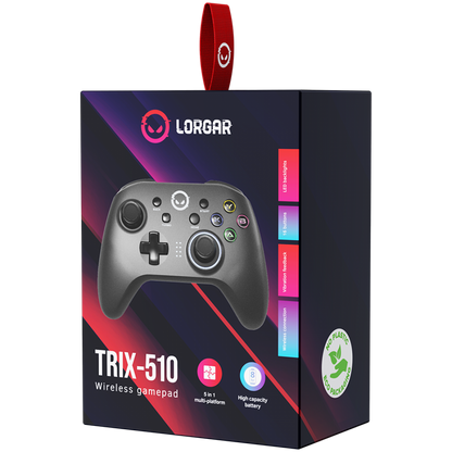 Gamepad bezprzewodowy do Android, Nintendo Switch, PC, PS3 czarny