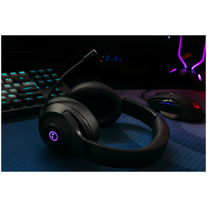 Lorgar Noah 701 Wireless Gaming Headset, Black
