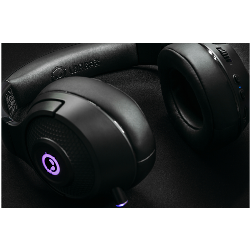 Lorgar Noah 701 Wireless Gaming Headset, Black