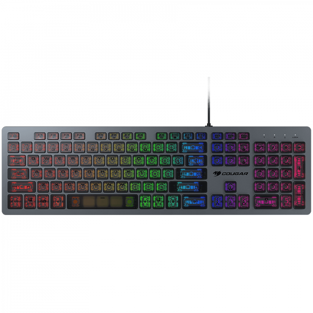 Klawiatura gamingowa COUGAR Vantar AX przewodowa z podświetleniem RGB czarna