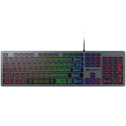 Klawiatura gamingowa COUGAR Vantar AX przewodowa z podświetleniem RGB czarna