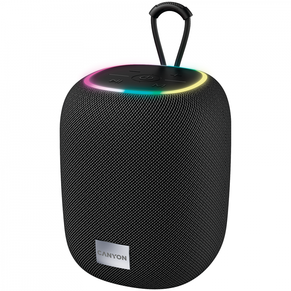 Canyon BSP-8 tragbarer Bluetooth-Lautsprecher 10W, schwarz