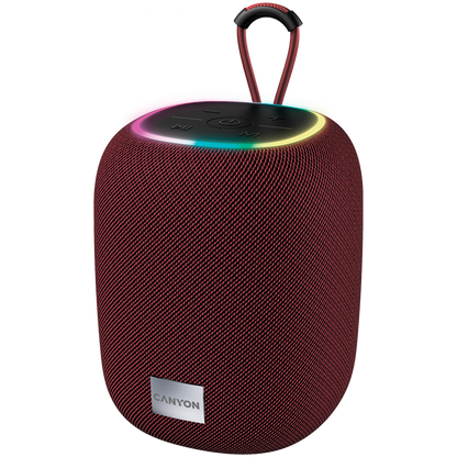 Głośnik Bluetooth 10W przenośny Canyon BSP-8 czerwony