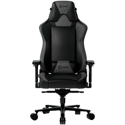 Fotel gamingowy ergonomiczny czarno szary Lorgar Base 311