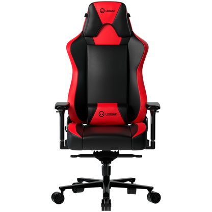 Fotel gamingowy ergonomiczny czarno czerwony Lorgar Base 311
