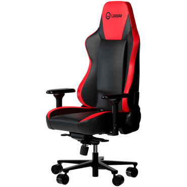 Fotel gamingowy ergonomiczny czarno czerwony Lorgar Base 311