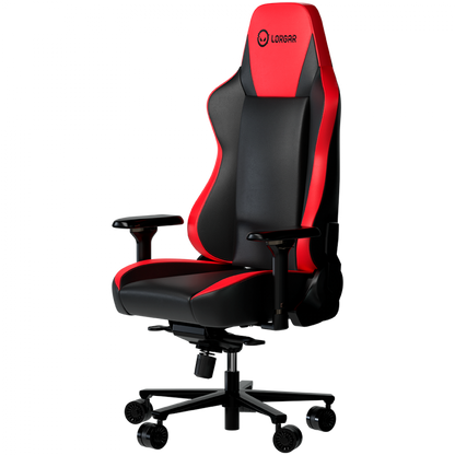Fotel gamingowy ergonomiczny czarno czerwony Lorgar Base 311