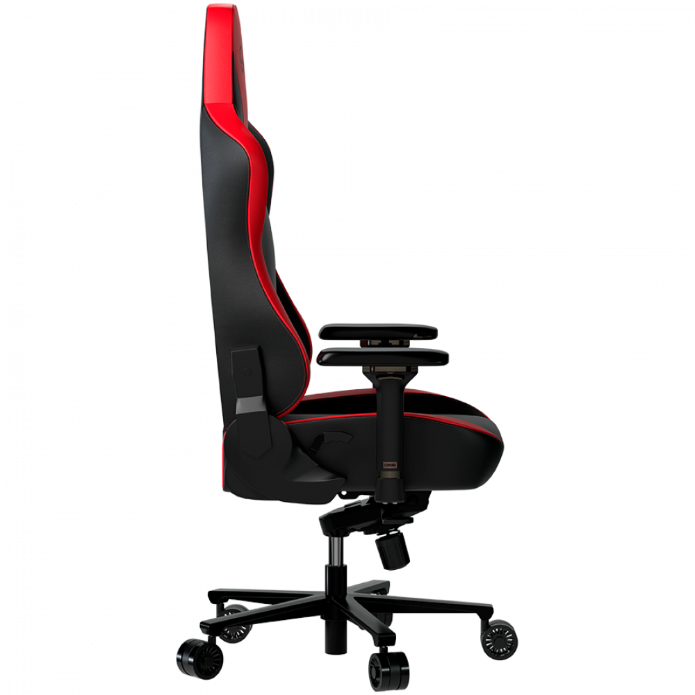 Fotel gamingowy ergonomiczny czarno czerwony Lorgar Base 311