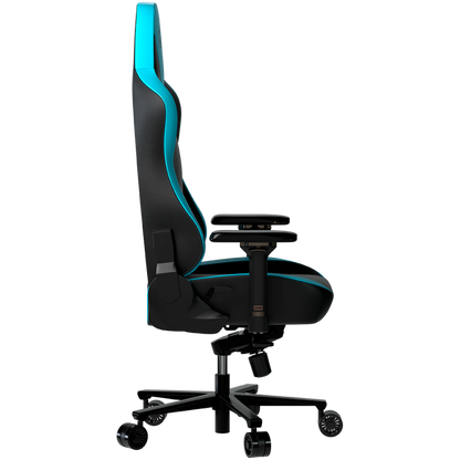 Fotel gamingowy ergonomiczny czarno niebieski Lorgar Base 311