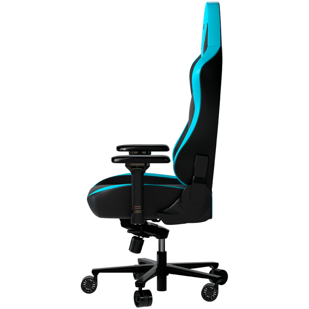 Fotel gamingowy ergonomiczny czarno niebieski Lorgar Base 311