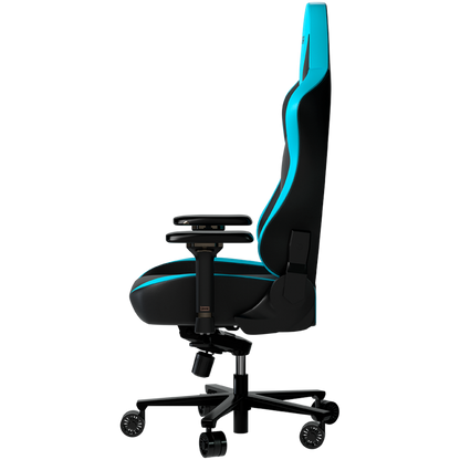 Fotel gamingowy ergonomiczny czarno niebieski Lorgar Base 311